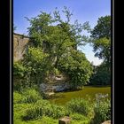 Untouched castle garden...