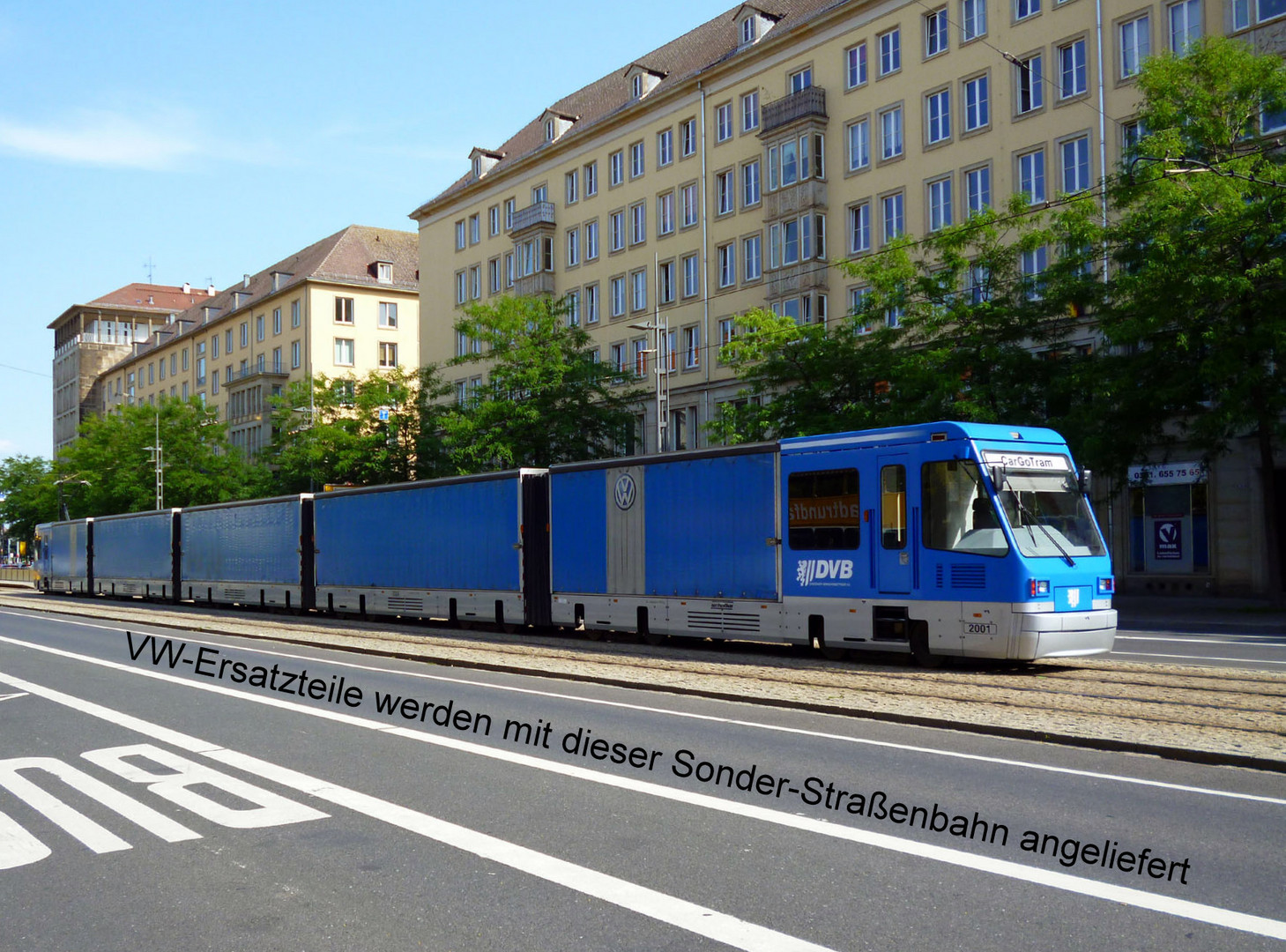 Unübliches Transportmittel