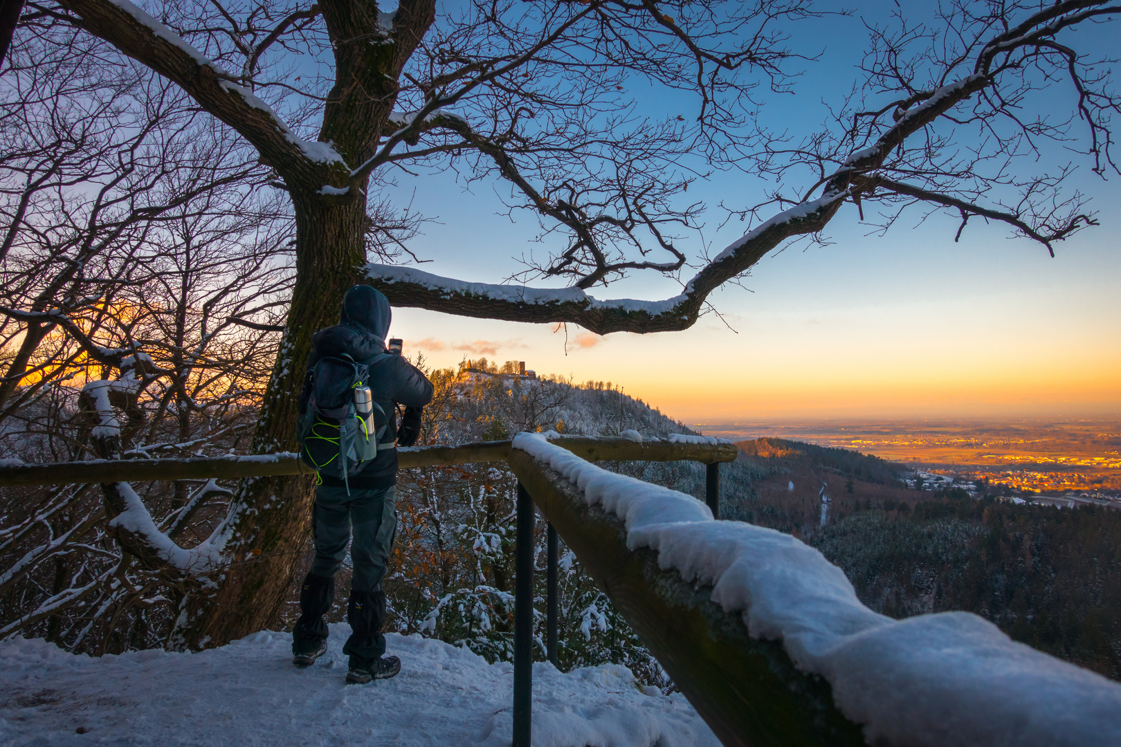 unverhoffter Y-Burg Blick