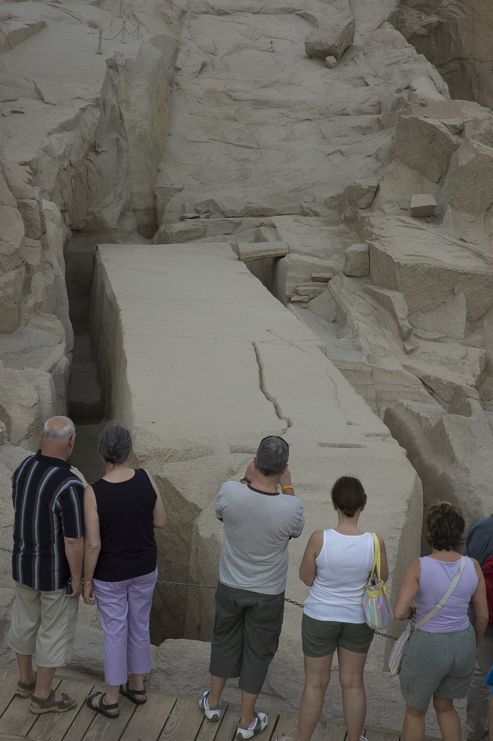 Unvollendeter Obelisk in Assuan