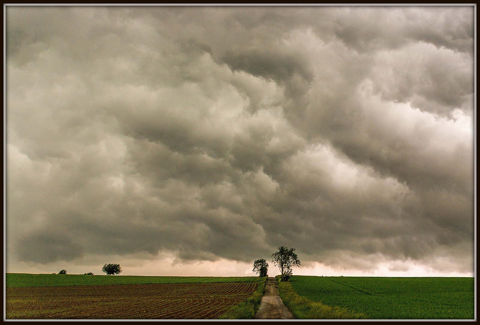 Unwetter am Haarstrang.