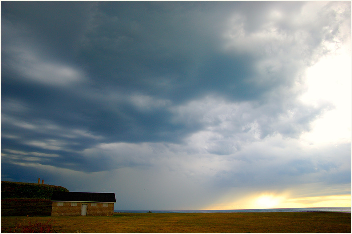 Unwetter am Lake Ontario