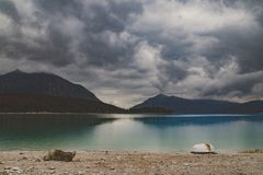 Unwetter am Walchensee