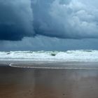 Unwetter an der Küste Andalusien