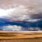 Unwetter auf dem Altiplano - ein seltenes Schauspiel