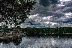 Unwetter droht am Edersee