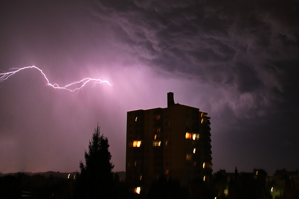 Unwetter heute abend