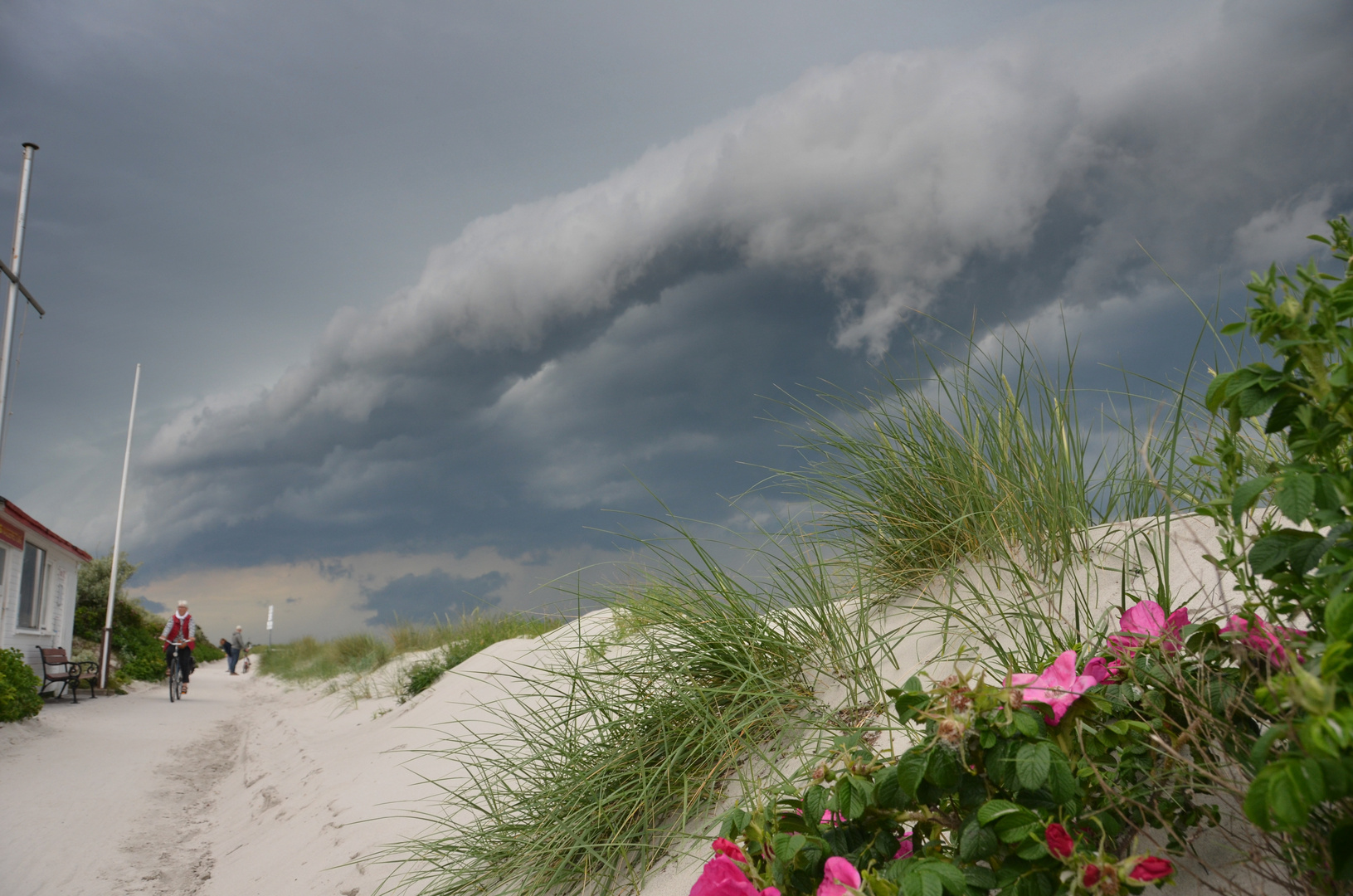 Unwetter Hiddensee 