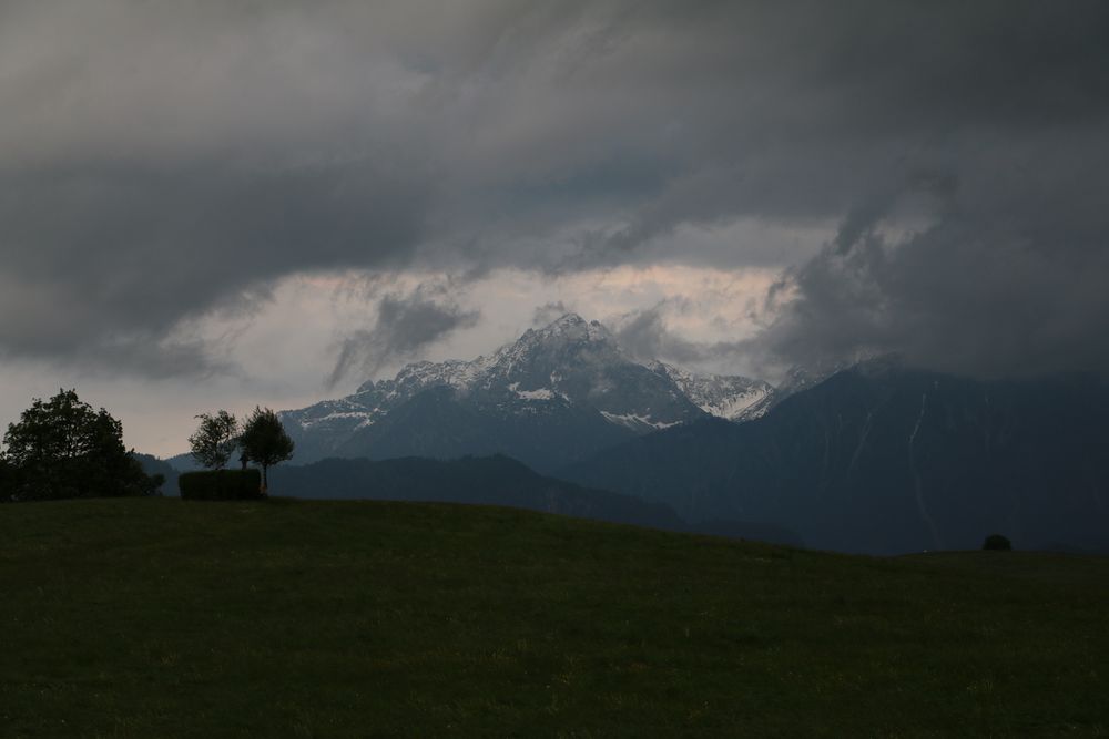 Unwetter im Allgäu