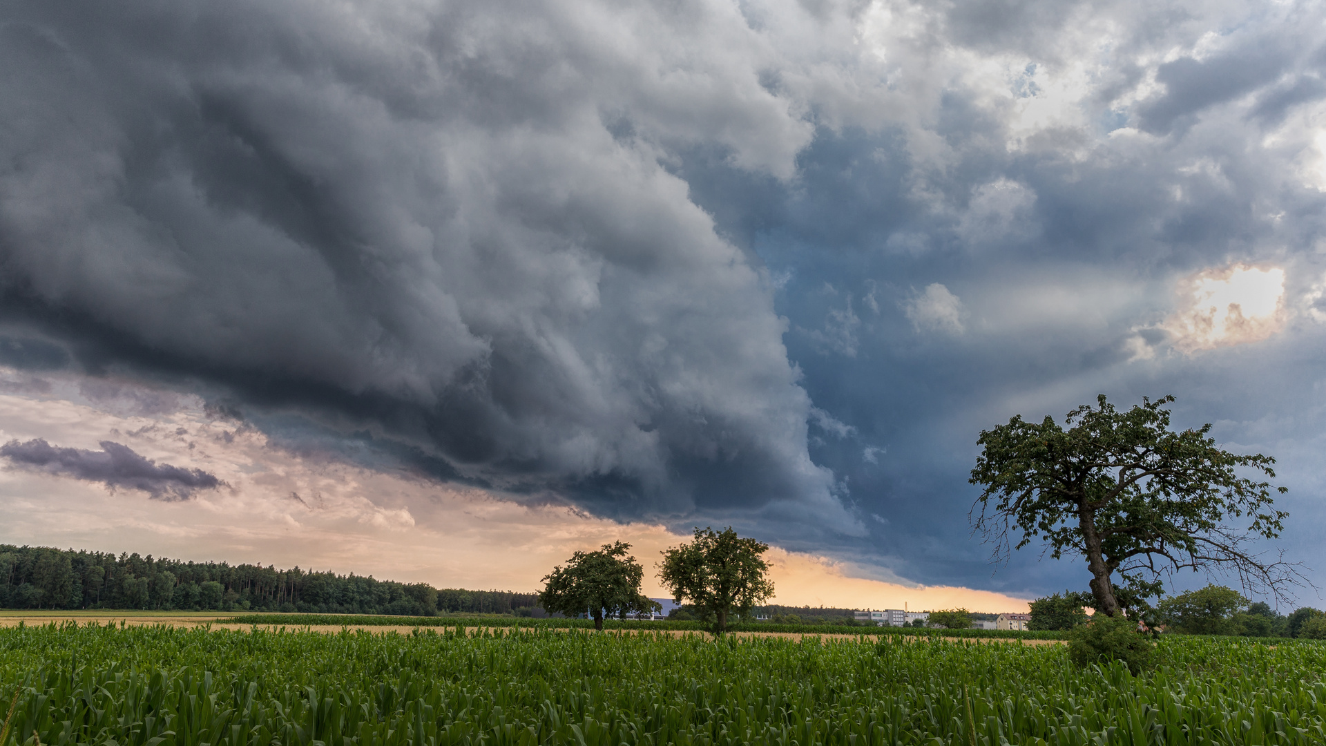 Unwetter im Anflug