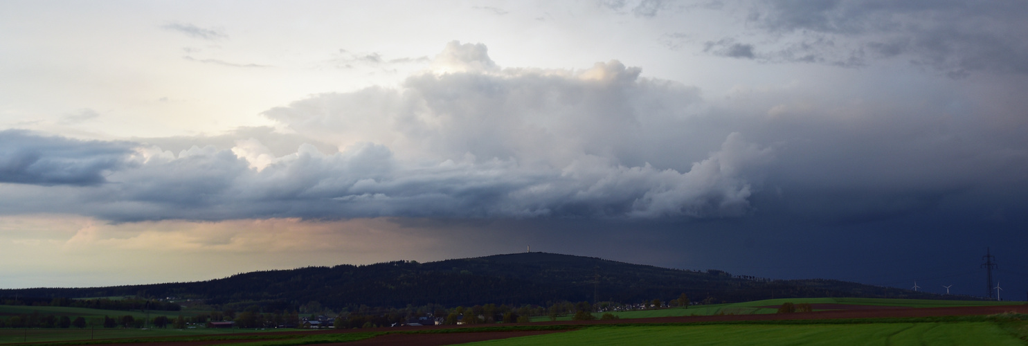 Unwetter im Anmarsch