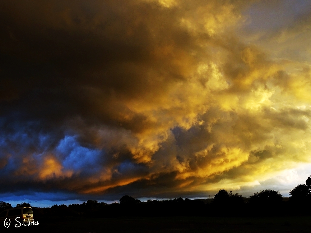 Unwetter im Anmarsch 