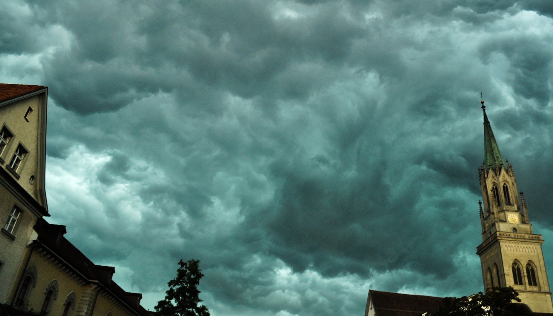 Unwetter im Anmarsch