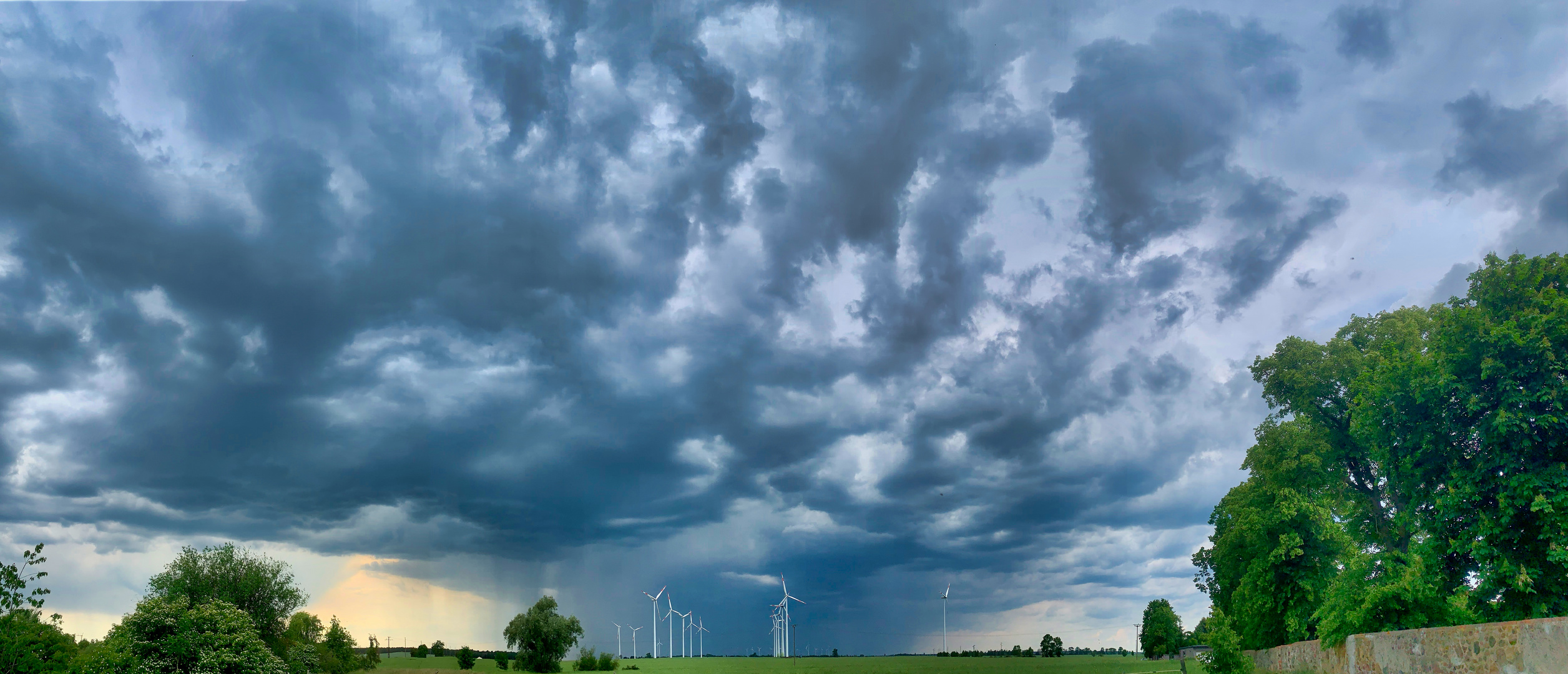 Unwetter im Anmarsch