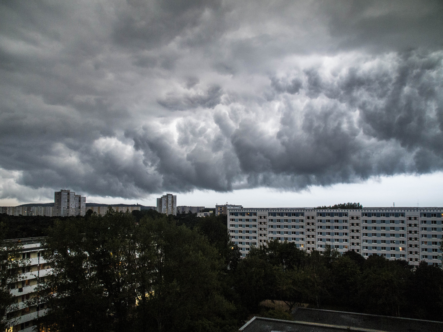 Unwetter im Anmarsch