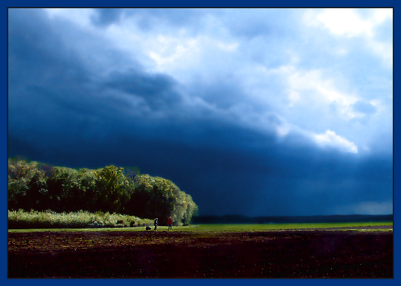 Unwetter im Anzug