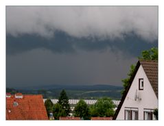 Unwetter im Anzug !