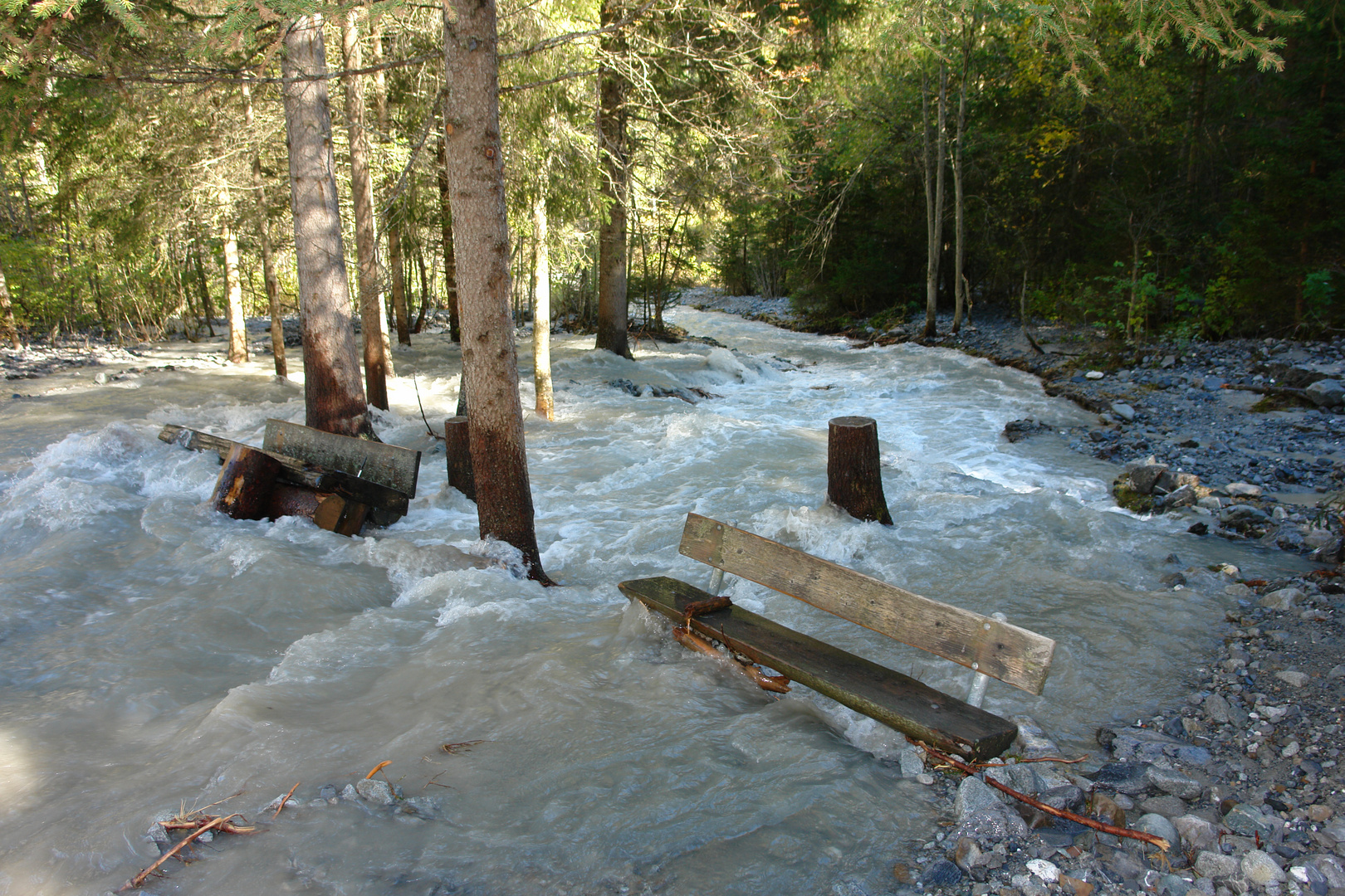 Unwetter im Gasterntal 2011