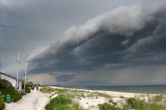 Unwetter im Juni Hiddensee 