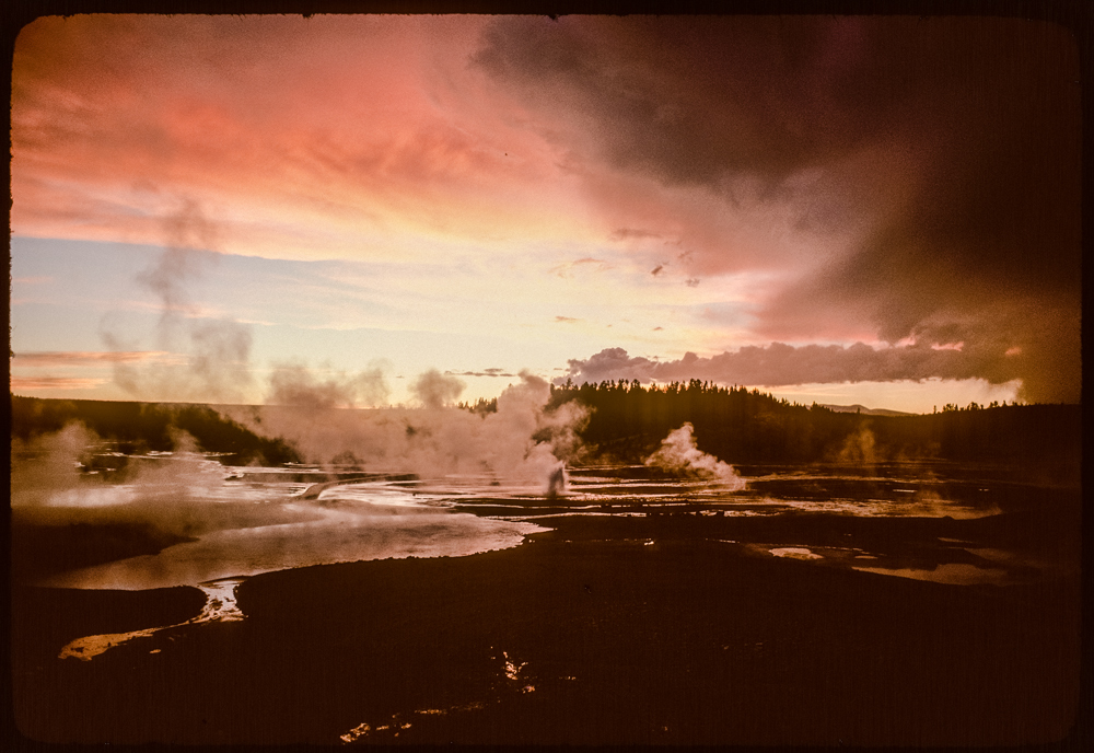 Unwetter im Yellowstone-NP