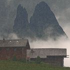 Unwetter in den Bergen