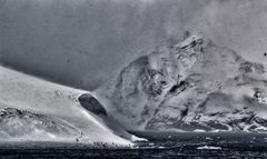 unwetter in der antarktis ..