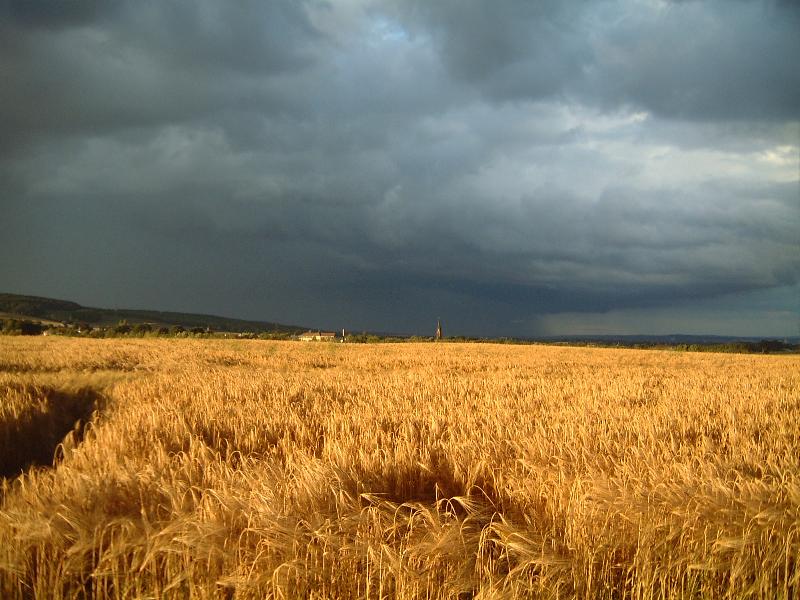 Unwetter in der Ferne