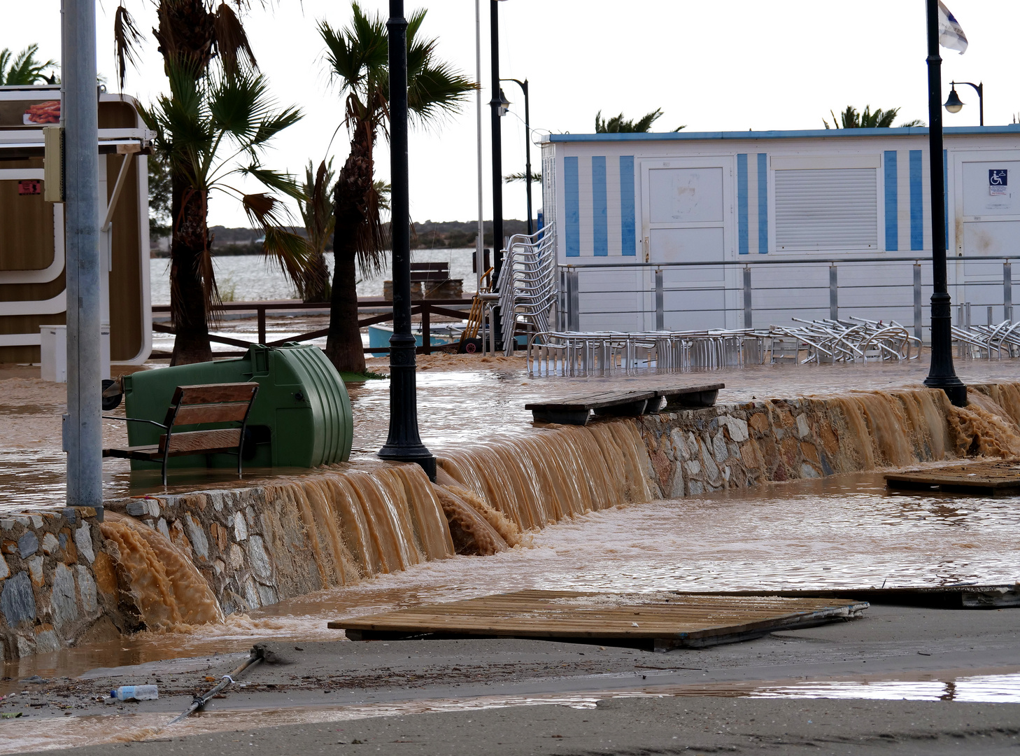 Unwetter in der Provinz Murcia 