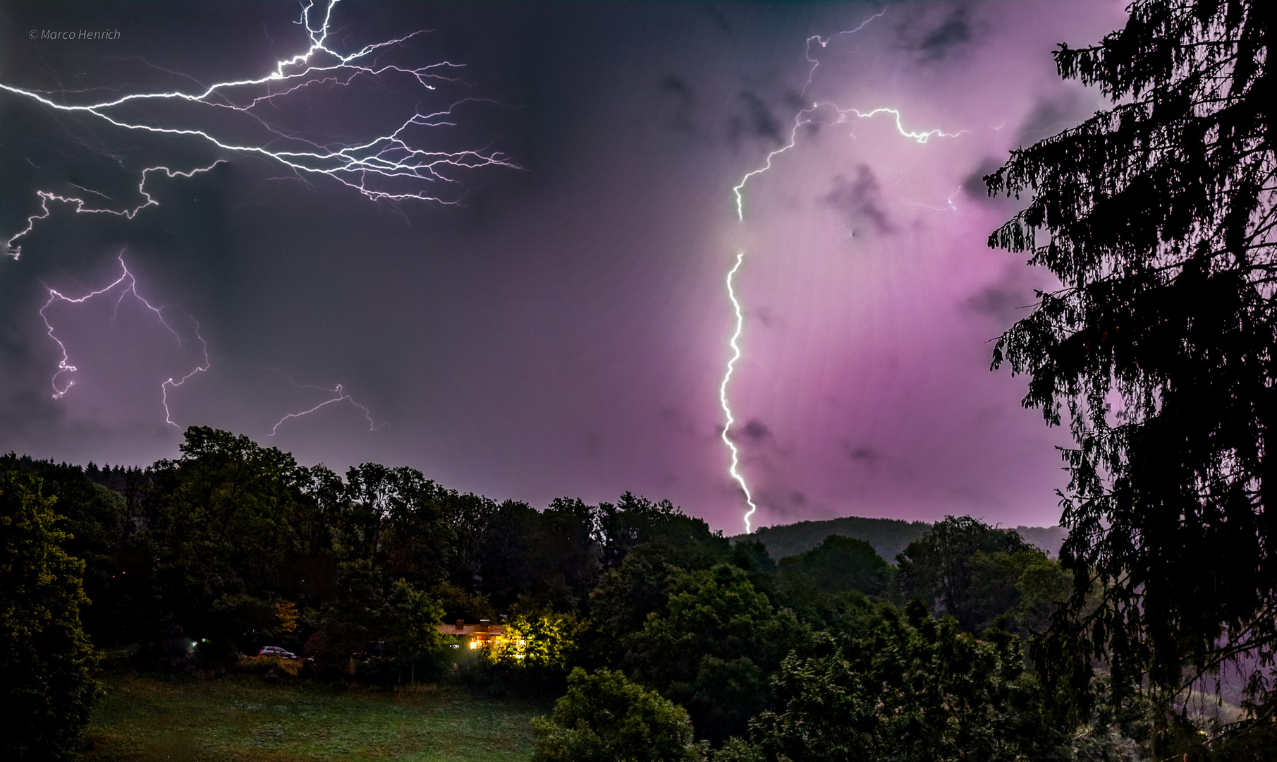 Unwetter in der Rhön!