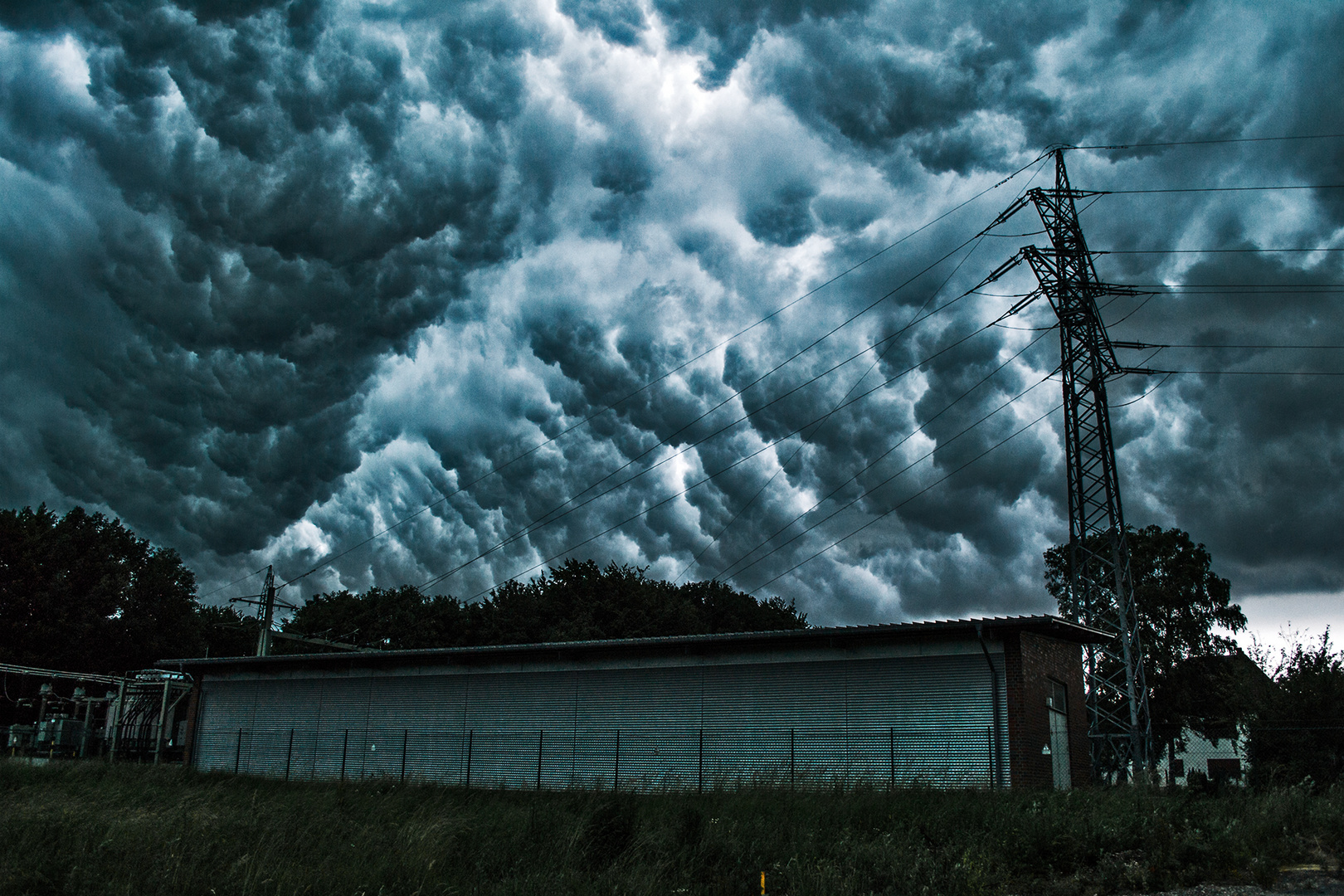 Unwetter in Steinhagen