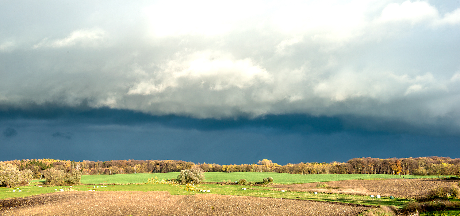 Unwetter kommt