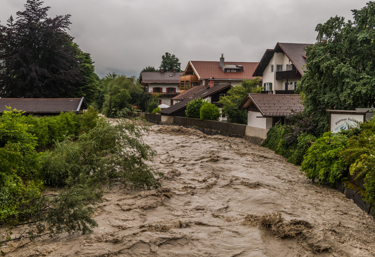 Unwetter mit drastischen Folgen