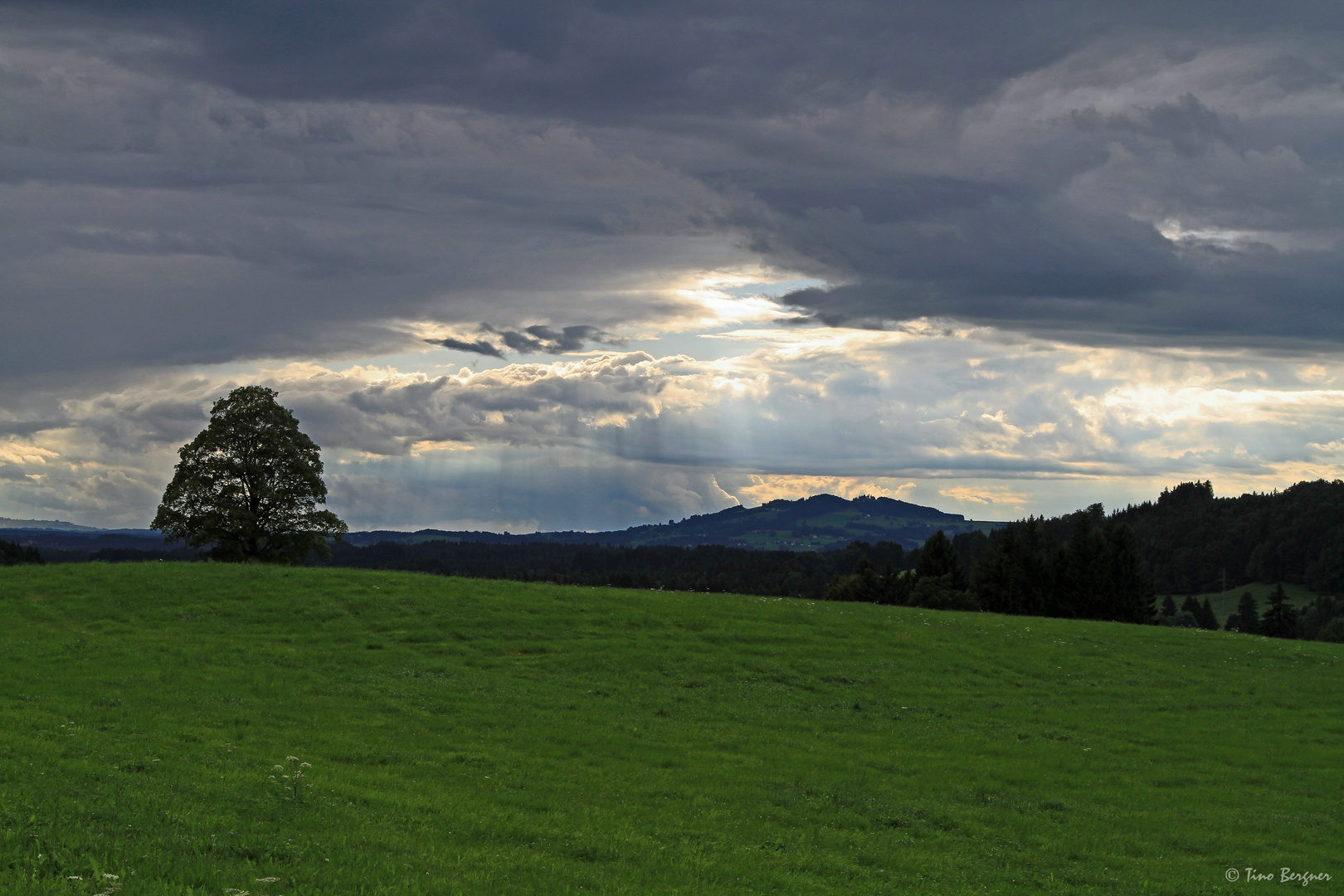 Unwetter nahe Wieskirche