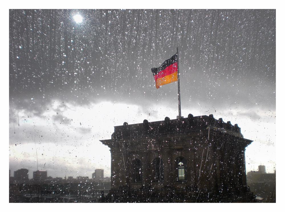 Unwetter über Berlin