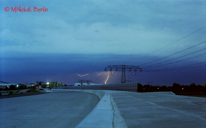 Unwetter über Berlin