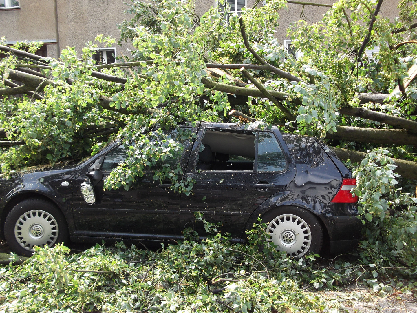 Unwetter über Berlin - Tegel 29.06.12