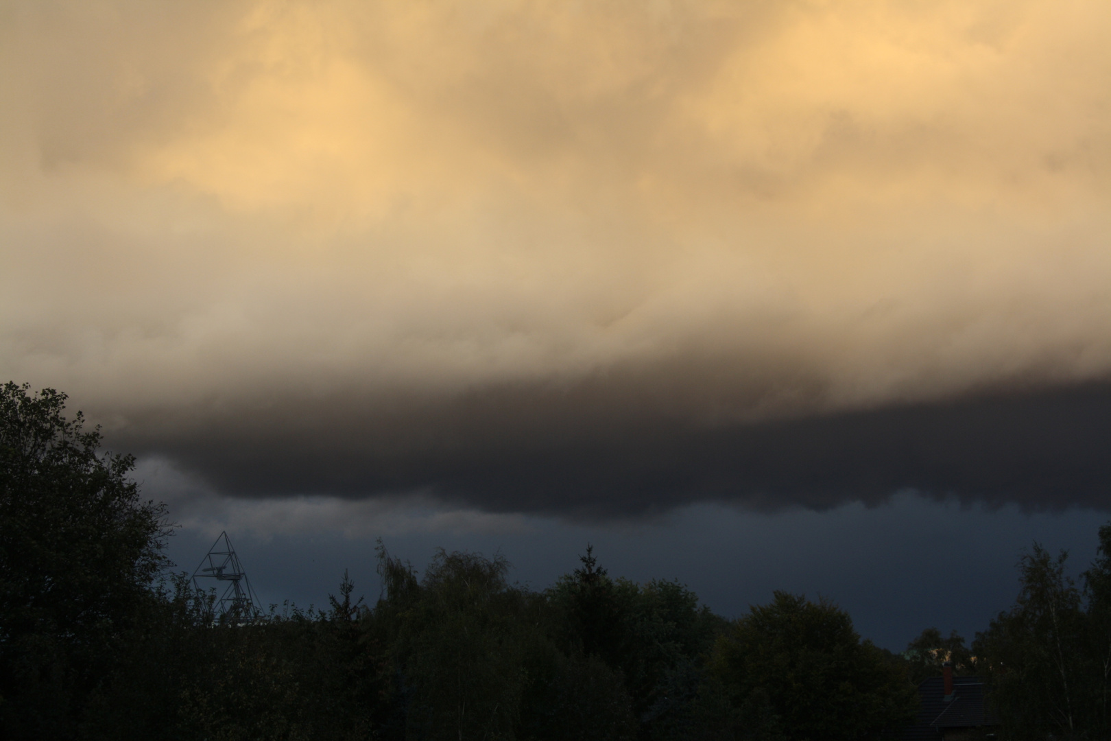 Unwetter über Bottrop