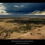 Unwetter über dem Colorado-Plateau