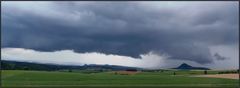 Unwetter über dem Hegau ...