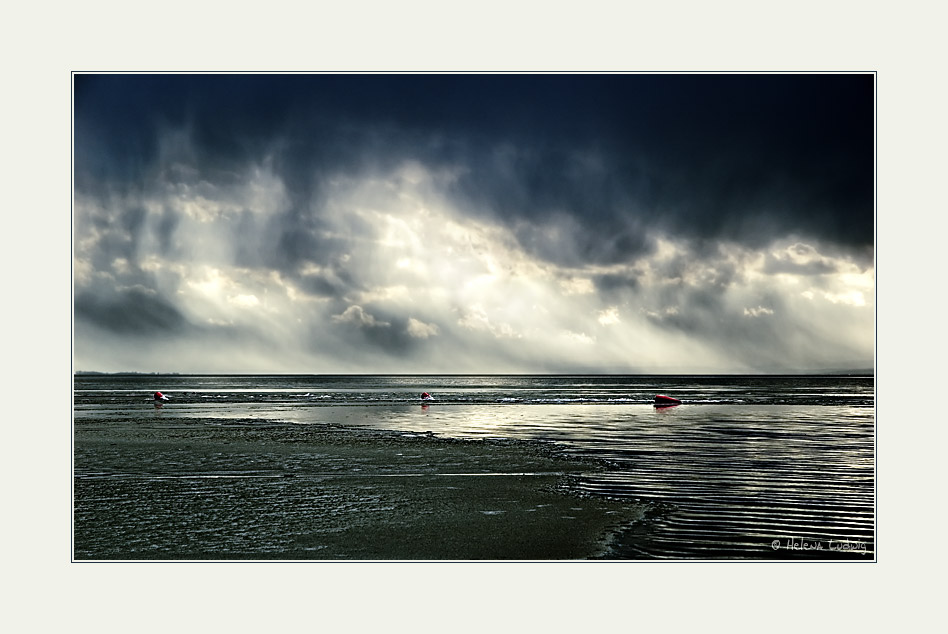 Unwetter über dem See