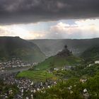 Unwetter über der Burg