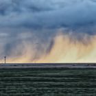 ... unwetter über der elbe   