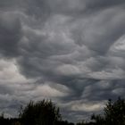 Unwetter über der Insel Krk