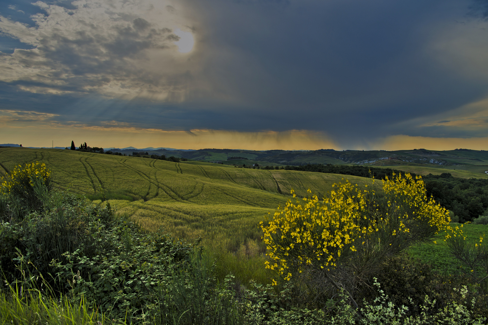 Unwetter über der Toskana 2