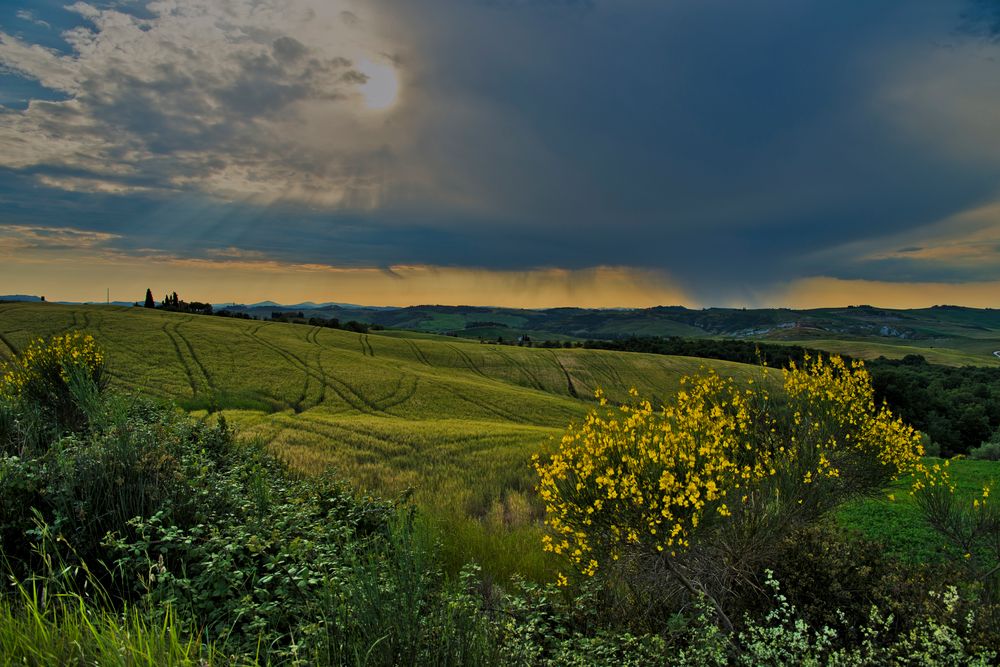 Unwetter über der Toskana 2