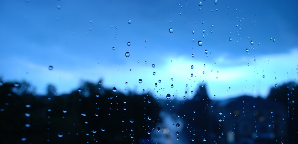 Unwetter über Dresden