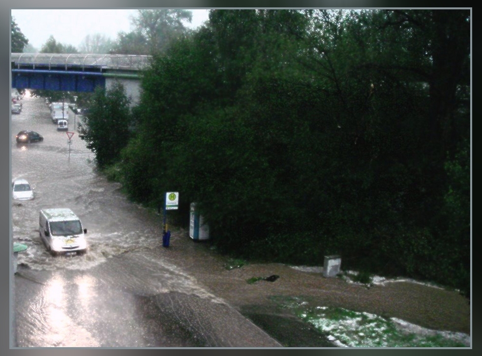 Unwetter über Essen !