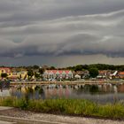 Unwetter über Heiligenhafen