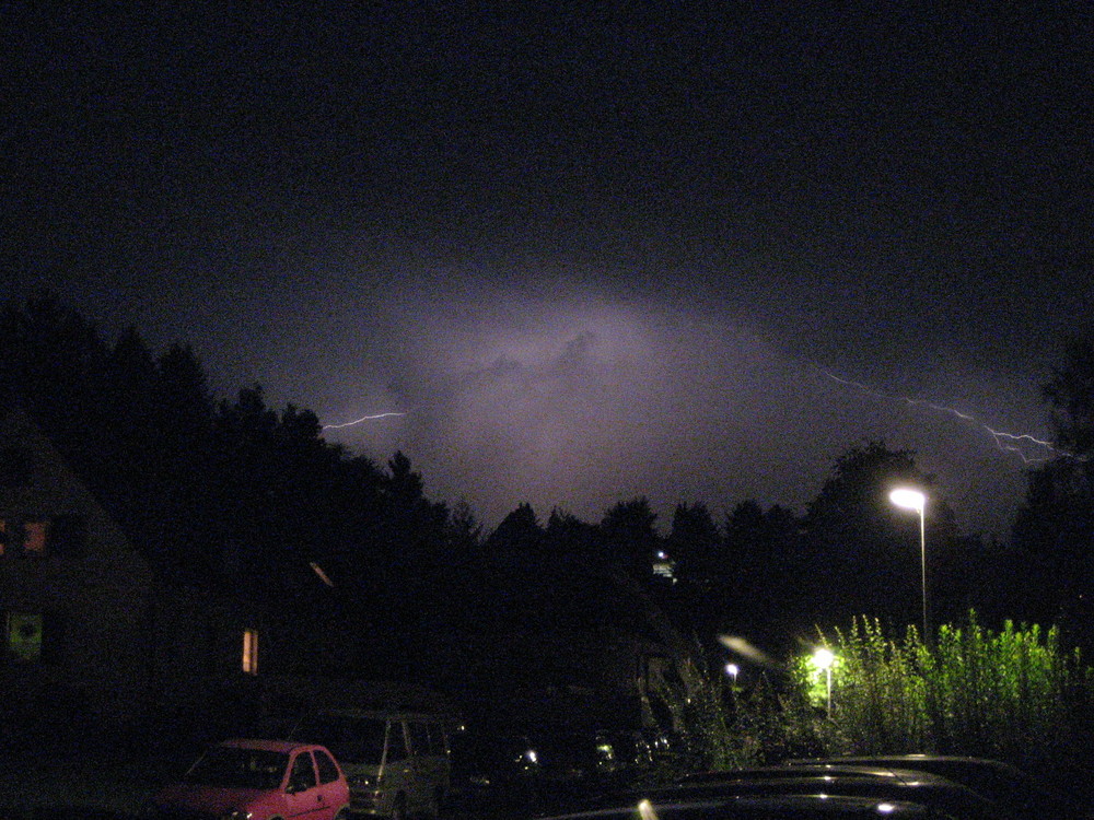 Unwetter über Iserlohn