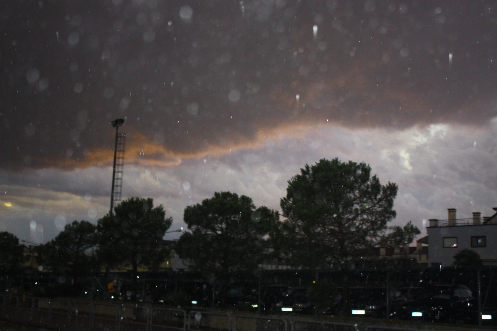 Unwetter über Lignano It.